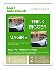 Tesla Motors Introduces First Plug-In Electric Car In The Us With Showroom In Menlo Park, California Flyer Template