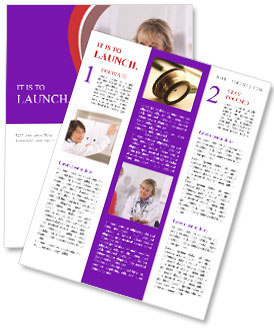 Doctor-Patient Interaction: Women's Health With A Female Physician Newsletter Template