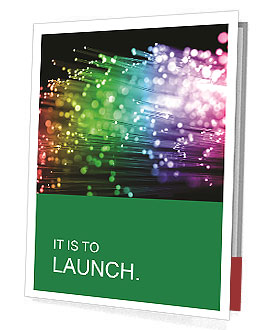 Vibrant Multicolor Fiber Optics: Illuminate Your Space With A Rainbow Of Colors Presentation Folder