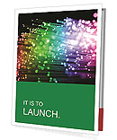 Vibrant Multicolor Fiber Optics: Illuminate Your Space With A Rainbow Of Colors Presentation Folder