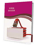 Using Ethernet Cable To Secure A Tablet In Place Presentation Folder