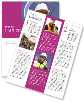 Communication Device For Short-Distance Conversations- Walkie-Talkie Newsletter Template