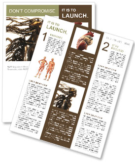 Woman Robot Newsletter Template