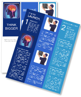 Human Brain Structure Newsletter Template