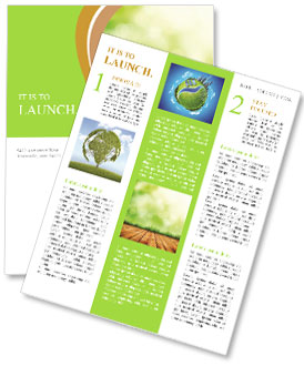 Organic Farming Newsletter Template
