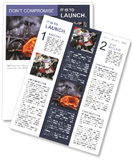 Auto In Fire Newsletter Template