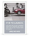 Auto Manufacture Ad Template