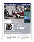 Auto Manufacture Flyer Template