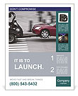 Auto Manufacture Poster Template