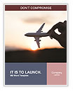 Fly By Plane Word Template