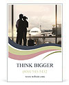 Airport Farewell Ad Template