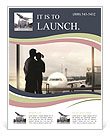 Airport Farewell Flyer Template