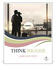Airport Farewell Poster Template