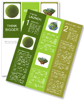 Grass Sphere Newsletter Template