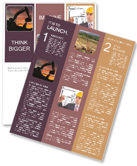 Construction Work Newsletter Template