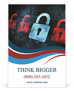 Security In Internet Ad Template