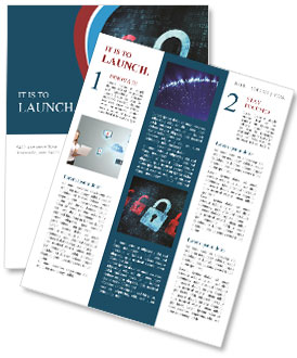 Security In Internet Newsletter Template