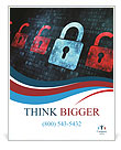 Security In Internet Poster Template