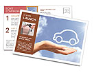 Car Dream Postcard Template
