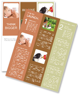 Baby Food Newsletter Template