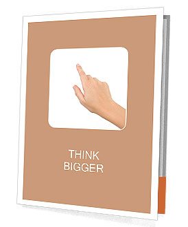 Index Finger Presentation Folder