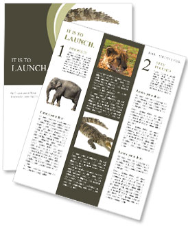 Crocodile Newsletter Template