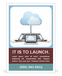 Net Between Computers Ad Template