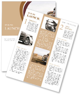Retro Car Newsletter Template