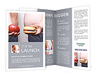 Apple Vs Burger Brochure Template