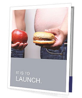 Apple Vs Burger Presentation Folder