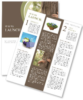 Hug Tree Newsletter Template