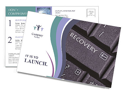 Recovery Postcard Template