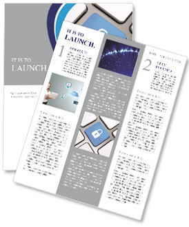 Lock Button Newsletter Template