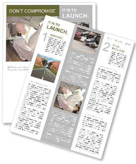 Test Car Safety Newsletter Template