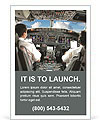 Plane Pilot Ad Template