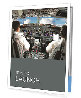 Plane Pilot Presentation Folder