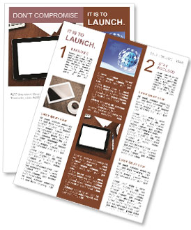 IPad na stůl Newsletter