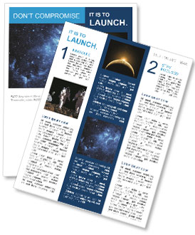 Star Sky Newsletter Template