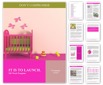 Babyâ€™s Bed Word Template