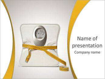Measure Weight PowerPoint Template