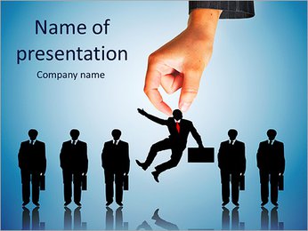 Fire Employee PowerPoint Template