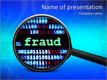 Fraud PowerPoint Template