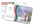 Mammoth Postcard Template