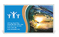 Wave Business Card Template