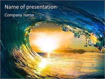 Wave PowerPoint Template