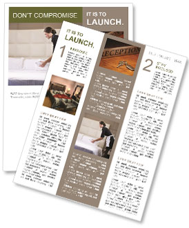 Chambermaid Newsletter Template