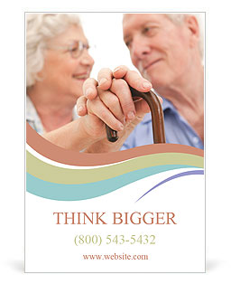 Retired Couple Ad Template