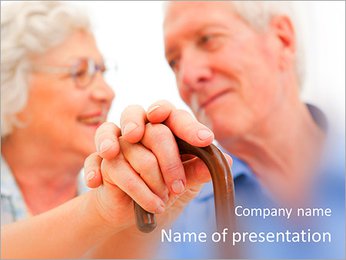 Retired Couple PowerPoint Template