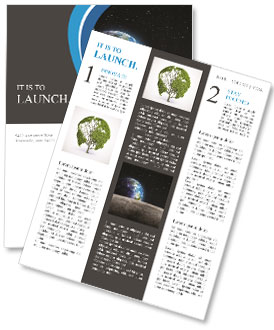 Earth In Universe Newsletter Template