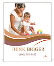 Mother And Baby Poster Template